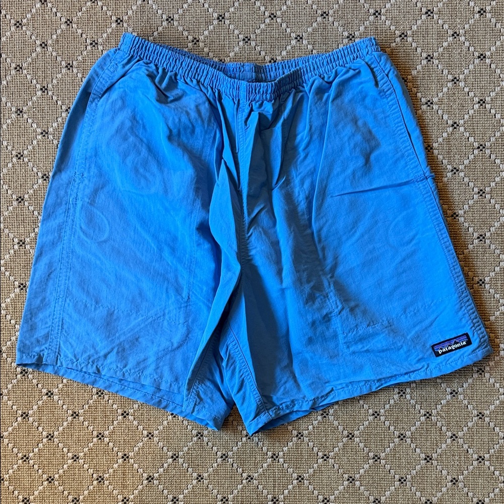 Patagonia Vibrant Blue Swim Shorts